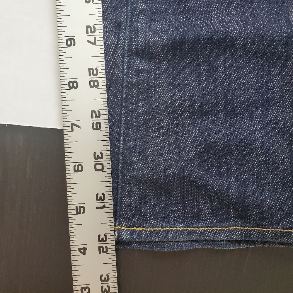 Rock and Republic Low Rise Boot Cut Blue Jeans Women's Size 28 W 32 L 32 - Picture 4 of 11